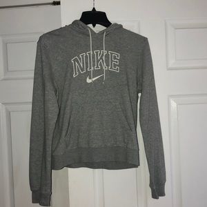 grey nike hoodie